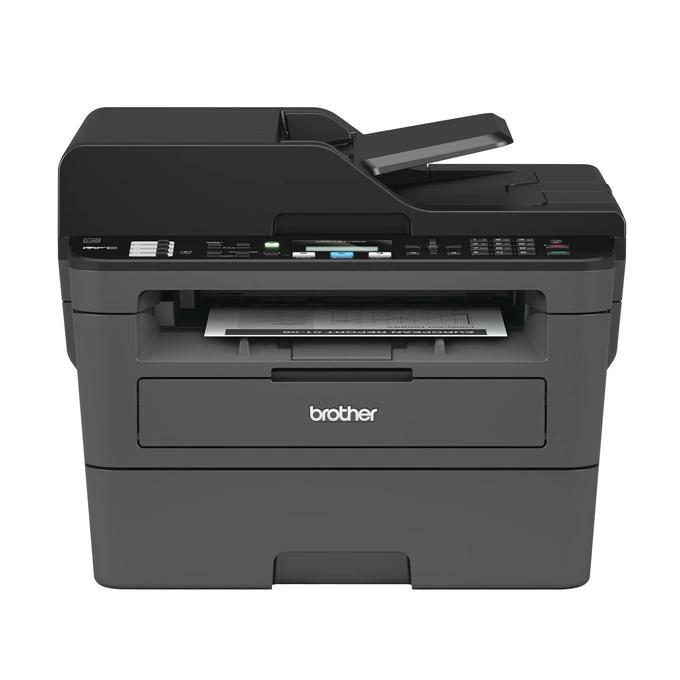 Brother MFC-L2710DW: compact monochrome output with a simplex feeder manufacturer photograph