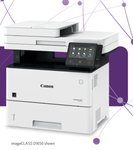 Canon imageCLASS D1650 manufacturer reference