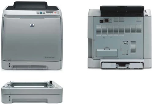 HP 2600n: wired color with a 250-sheet main cassette manufacturer reference