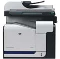 HP Color LaserJet CM3530fs: Legal-size glass, network scan delivery and analog fax manufacturer reference