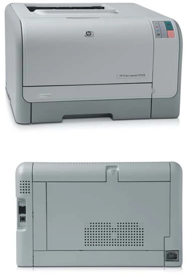 HP CP1215: USB color printing with manual duplex manufacturer reference
