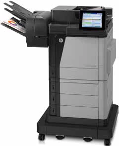 HP Color LaserJet Enterprise Flow MFP M680z: a color document station with finishing manufacturer reference