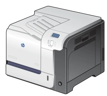 HP M551n: wired color printing with temporary Personal Job PIN release manufacturer reference