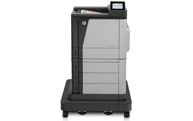 HP Color LaserJet Enterprise M651xh: supplied paper expansion for a shared color queue manufacturer reference
