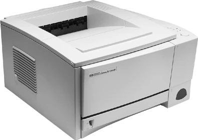 HP LaserJet 2100xi: ordinary monochrome work on a legacy parallel computer manufacturer reference