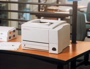 HP LaserJet 2200d: USB printing with included automatic duplex manufacturer reference