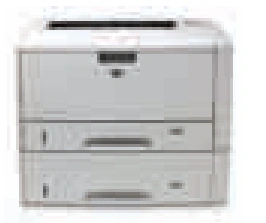 HP LaserJet 5200tn: 850 sheets for wired wide-paper jobs manufacturer reference
