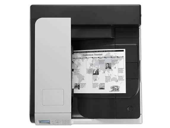 HP LaserJet Enterprise 700 M712dn: automatic A3/11×17 duplex with size-specific capacity manufacturer reference
