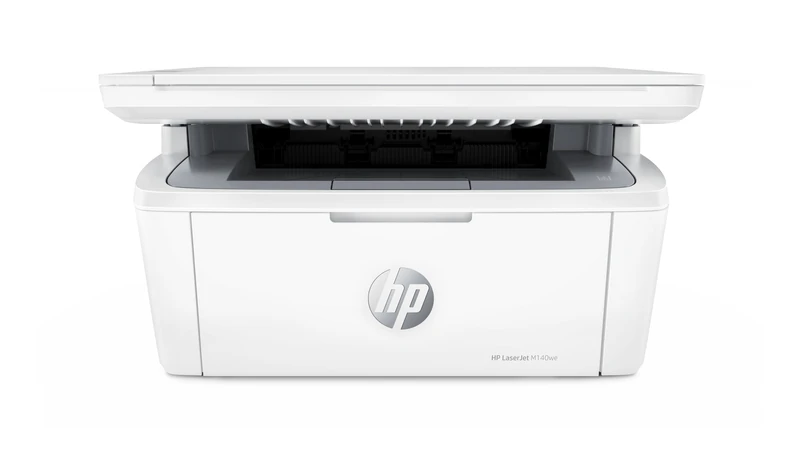 HP M140we: compact black-and-white printing with HP+ and a flatbed manufacturer reference