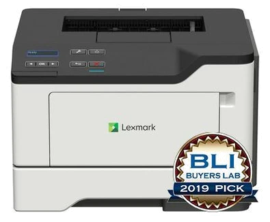 Lexmark B2338dw: wireless monochrome printing with modest toner yields manufacturer reference