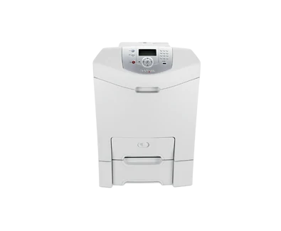 Lexmark C534dtn: wired color printing with an included extra drawer manufacturer reference