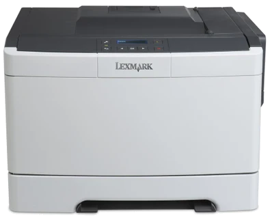 Lexmark CS317dn: wired color duplex with exact 71B supplies manufacturer reference