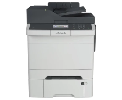 Lexmark CX410dte: duplex color MFP with included duo input manufacturer reference