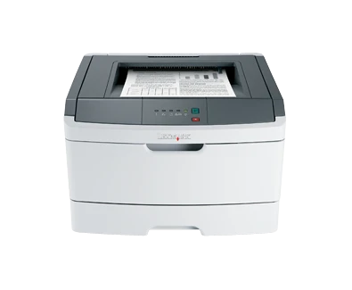 Lexmark E260d: local monochrome duplex with a simple light panel manufacturer reference