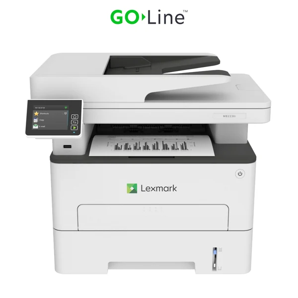 Lexmark MB2236i: touchscreen monochrome MFP with optional service fax manufacturer reference