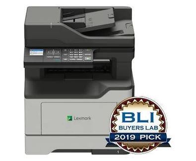 Lexmark MB2338adw: wireless 350-sheet fax MFP with a simplex feeder manufacturer reference