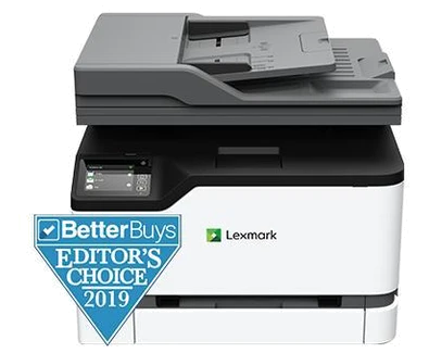 Lexmark MC3224adwe: a compact color office with a simplex feeder and fax manufacturer reference