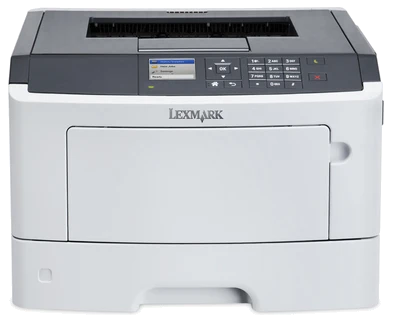 Lexmark MS417dn: keyed monochrome duplex with exact 51B supplies manufacturer reference