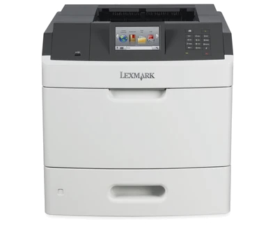 Lexmark MS810de: monochrome workgroup printing with touch controls manufacturer reference