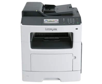 Lexmark MX417de: reversing scans and fax with 51B toner manufacturer reference