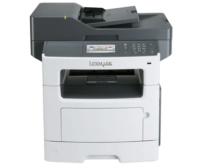 Lexmark MX511de: US fax MFP with Legal glass and reversing scans manufacturer reference