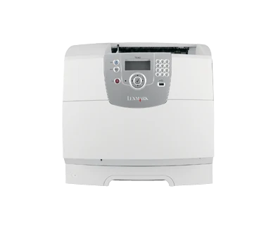 Lexmark T640: base USB monochrome printing with held jobs manufacturer reference