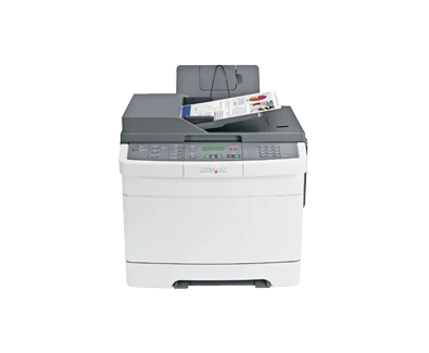 Lexmark X543dn: duplex printing with a simplex color scanner manufacturer reference