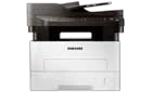 Samsung Xpress M2875FD: wired black MFP with a 40-sheet feeder manufacturer reference