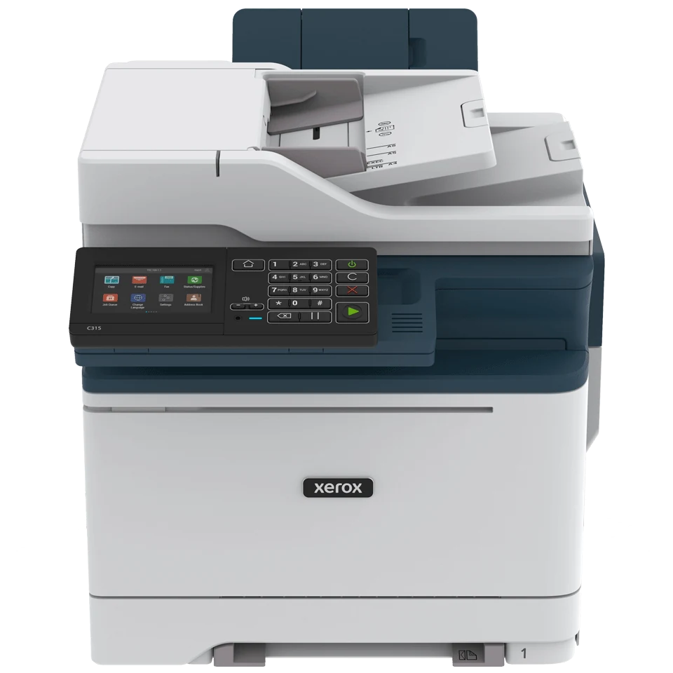Xerox C315: color duplex with a reversing Legal document feeder manufacturer reference